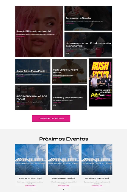 diseño web para emisora en panamá